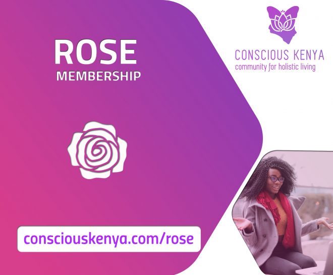 Rose 1 Year Conscious Kenya Membership for holistic wellness practitioners