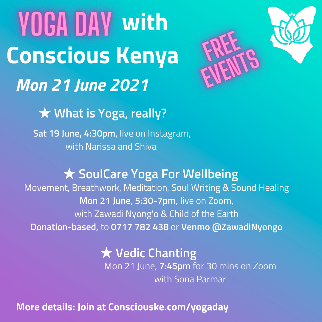 yoga day with conscious kenya