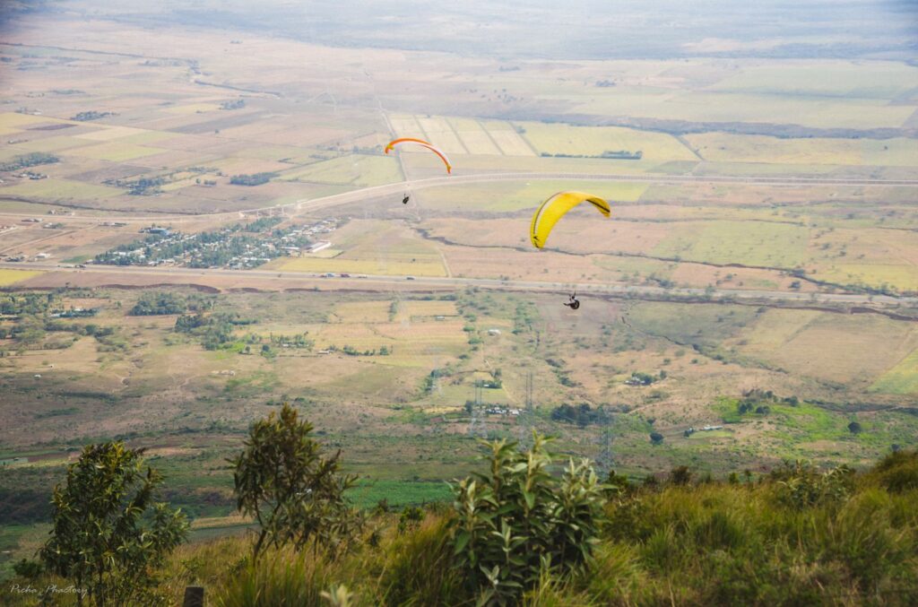 paragliding at sky camp kijabe conscious kenya