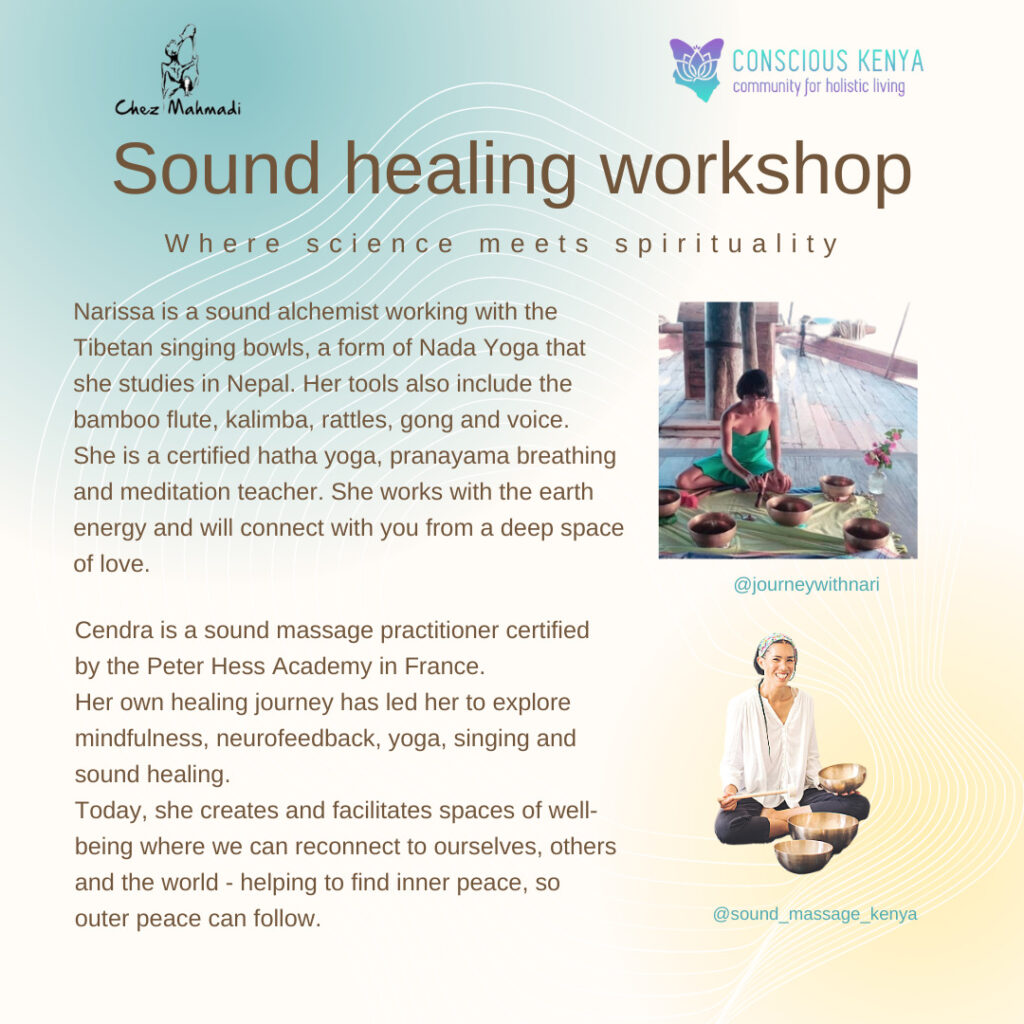sound healing workshop kenya